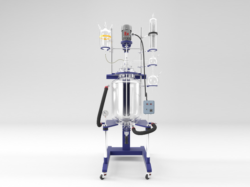 新型托盤玻璃反應(yīng)釜